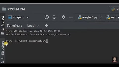 Fix Pycharm that start up with (venv)