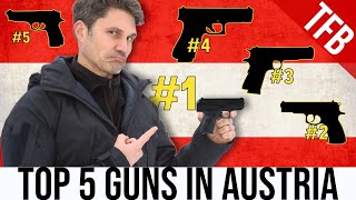 Top 5 BestSelling Handguns in Austria 2024: Exclusive at Austria Arms!