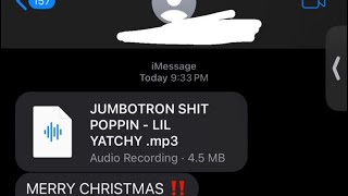 Jumbotron Shit Poppin (OG DEMO) *LEAKED* Lil Yachty Reference track for Drake