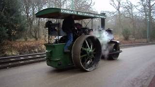 Aveling 3315 Pockerley Bank 2 and a bus