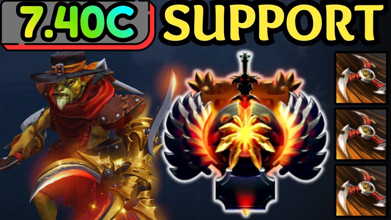 🔥 BOUNTY HUNTER SOFT SUPPORT — FREE GOLD ALL GAME | DOTA 2 🔥