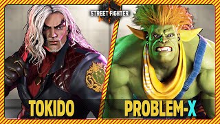 Street Fighter 6 🔥 Tokido (#1 KEN) vs Problem-X (#1 BLANKA) 🔥 SF6 Room Match 🔥