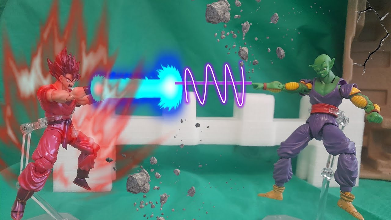Goku VS Piccolo | Dragon Ball Z Stop Motion - YouTube