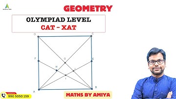 Geometry for CAT Exam : Can you Solve - Olympiad Level Question - XAT Geometry
