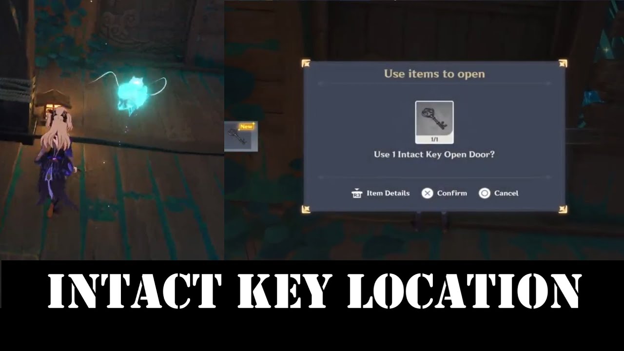 intact key location genshin impact Seiraimaru ship & blue spirit seelie