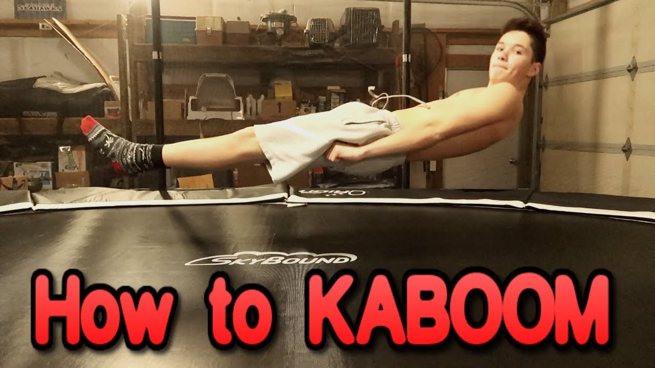 How To KABOOM *Trampoline Tutorial* YouTube