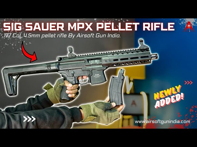 SIG Sauer MPX Pellet Rifle Gen 2, Black – Unboxing - YouTube