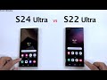 Samsung s24 ultra vs s22 ultra  speed test