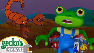 Gecko and the Mechanicals VS THE SCORPION🦂| Gecko's Garage | Rescue Adventures