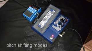Bass test: Digitech Bass Whammy vrs. BOSS PS-6