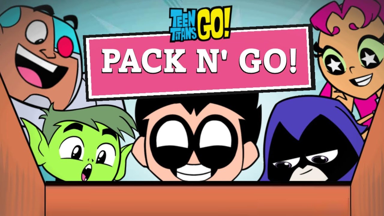 Teen Titans Go! Pack n' Go - Full Walkthrough (CN Games)