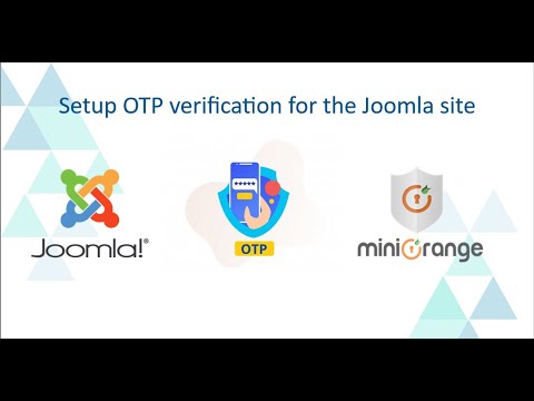 How to setup OTP Verification on Email for Joomla | OTP Over Email | One Time Password for Joomla