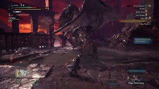 Monster Hunter World  Iceborne: The Black Dragon - Fatalis forced solo mission (Repel)