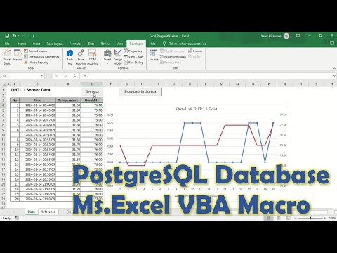 Connect to PostgreSQL from Microsoft Excel VBA Macro