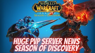 SoDcast 7 - PvP Server Balance News - Season of Discovery WoW Classic - Countdown To Classic Podcast