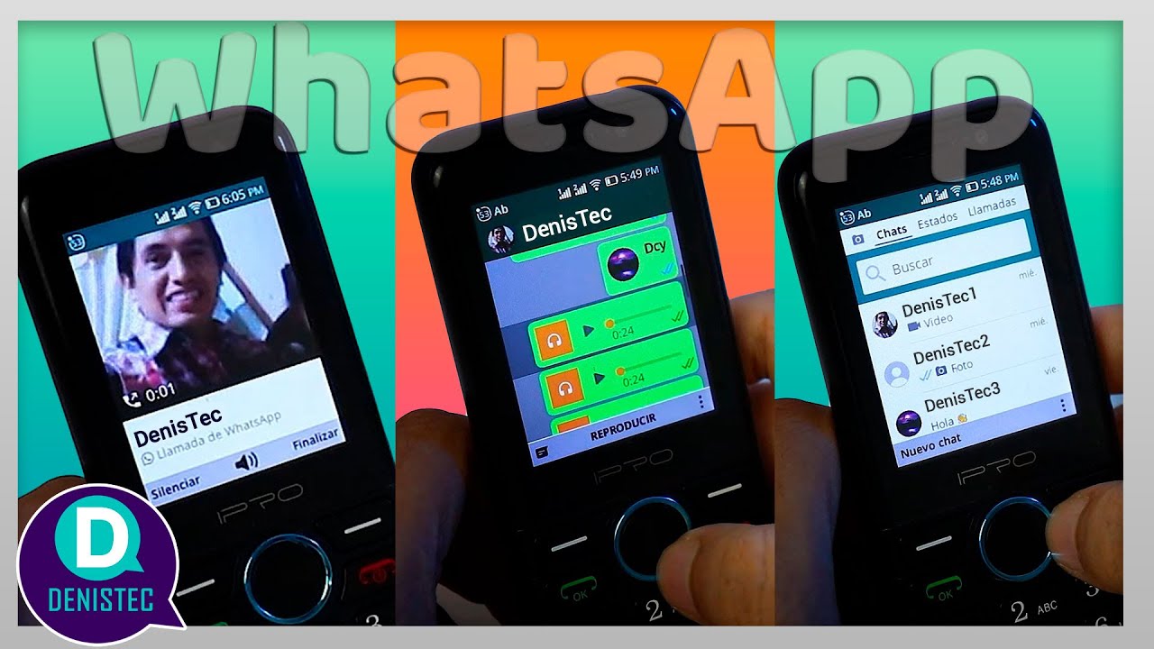 WhatsApp: 5 teléfonos básicos y económicos que son compatibles con la app  de mensajería Video, Tecnología