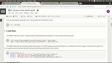 Run TensorFlow Tutorials in the Cloud