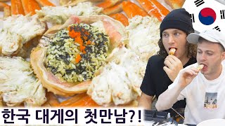 처음 만난 한국 대게와의 첫입에 설레된 영국요리사? 외국놈들의 그랜드한 한국 일주 시리즈 8편