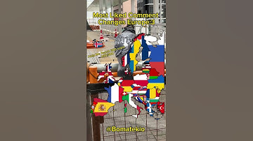 Most Liked Comment Changes Europe 3 | #shorts #geography #europe #mapping #map #history #mapper