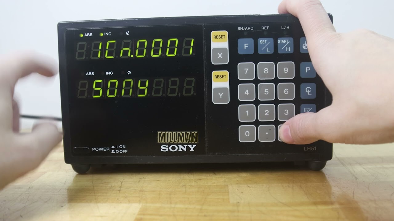 SONY LH51-3 デジタルカウンター 3軸 / ソニー マグネスケール 【公式 