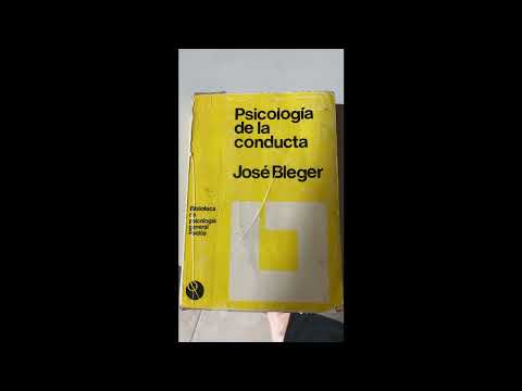 Motivacion de la Conducta Cap 11  Psicologia de la Conducta Jose Bleger