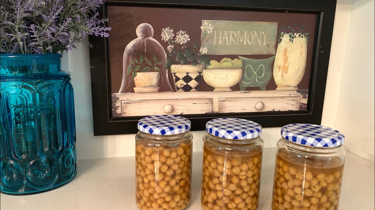 Canning chickpeas YouTube