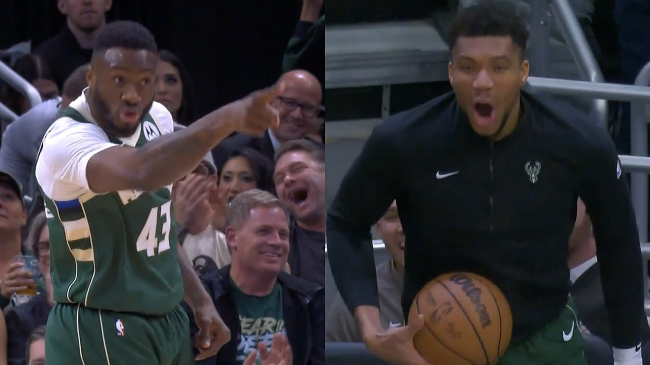 Thanasis filthy shammgod move on iso had Giannis so hyped 😱😱