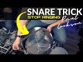 How to Tune Your Snare Drum and Trick to Minimize Ringing / Nashville Drummer Paul Cookson
