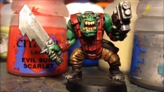 11 Ork Boyz Warhammer 40k – Entièrement Peints à La Main (Pro Painted)