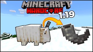 Collecting Goat Horns - Minecraft 1.19 Hardcore Survival - Ep 28