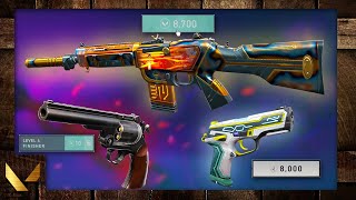 Buying Every New Skin In Valorant Episode 7 Huge Update