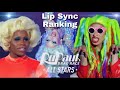 Rpdr all stars 5 lip sync ranking