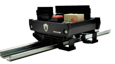 Spider Blocker Mount - Universal Mounting Kit for DIN Rails & Flat Surface Installations