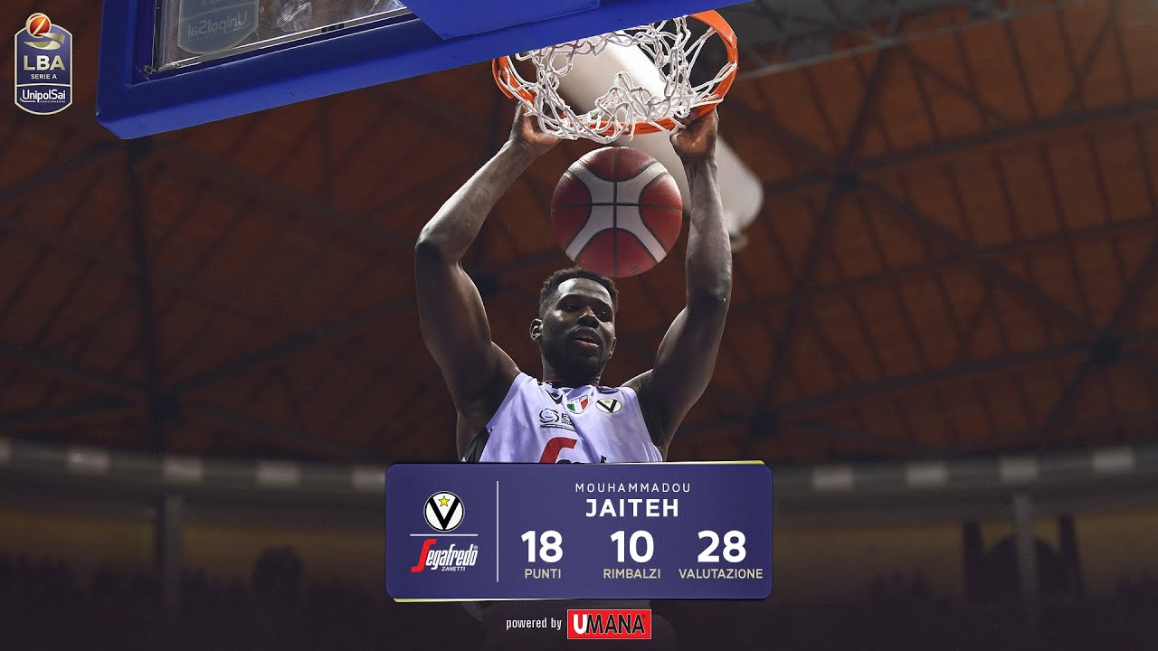 UMANA Top Performance: Mouhammadou Jaiteh vs Allianz Pallacanestro Trieste