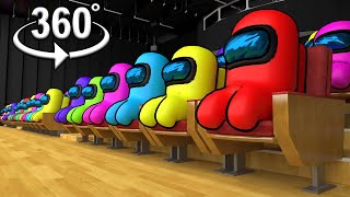 Among Us 360 - Cinema Hall Zombie Vr360 Animation