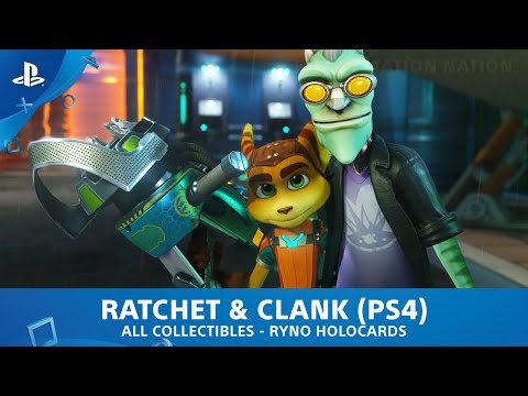 Ratchet & Clank (PS4) - All RYNO Holocards Locations