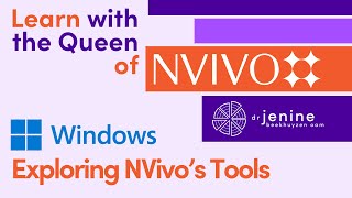 NVivo on Windows - Exploring NVivo's Main Tools