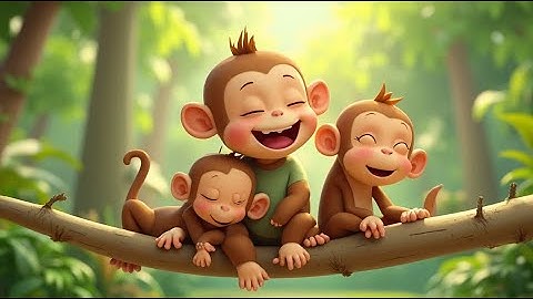 Counting Monkeys on the Tree! | Fun Numbers Song for Kids | Learn to Count 1 to 10