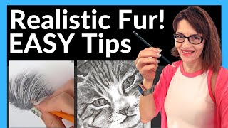 The EASY Way to Draw Realistic Fur (for Beginners) screenshot 3