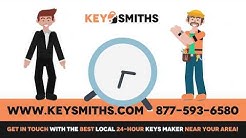 Emergency 24 hour locksmiths. Locked out? Lost keys? Call locksmith near me!  |  Key Smiths