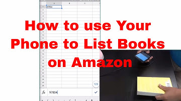 How to List Books on Amazon using your Phone