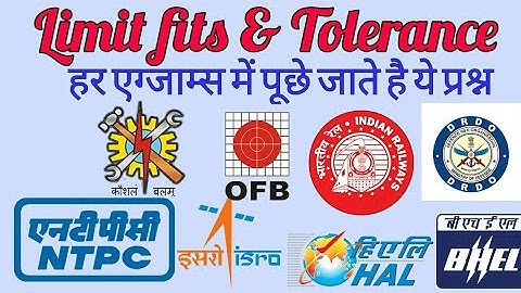 I.T.I Fittar Theory Questions|| Limit Fit And Tolerance Questions for technical exams