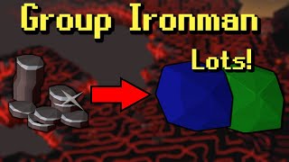 We now have INFINITE gems (Group Ironman #08) screenshot 4