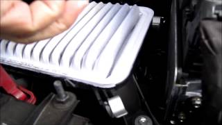 How To Replace Engine Air Filter On Toyota Camry 2012 Or Newer How To Replace Engine Air Filter On Toyota Camry 2012 Or Newer