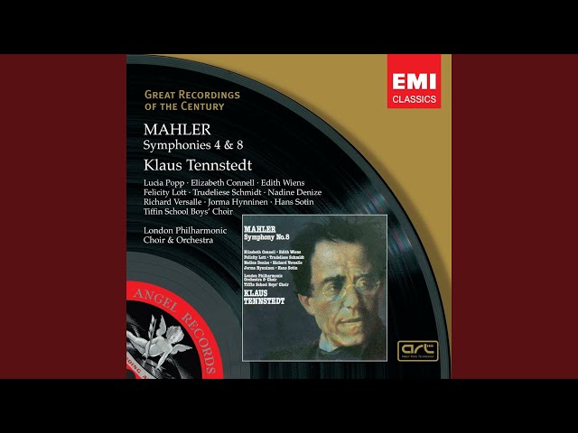 Mahler - Symphonie n°4:finale : L.Popp / Orch Philh Londres / K.Tennstedt