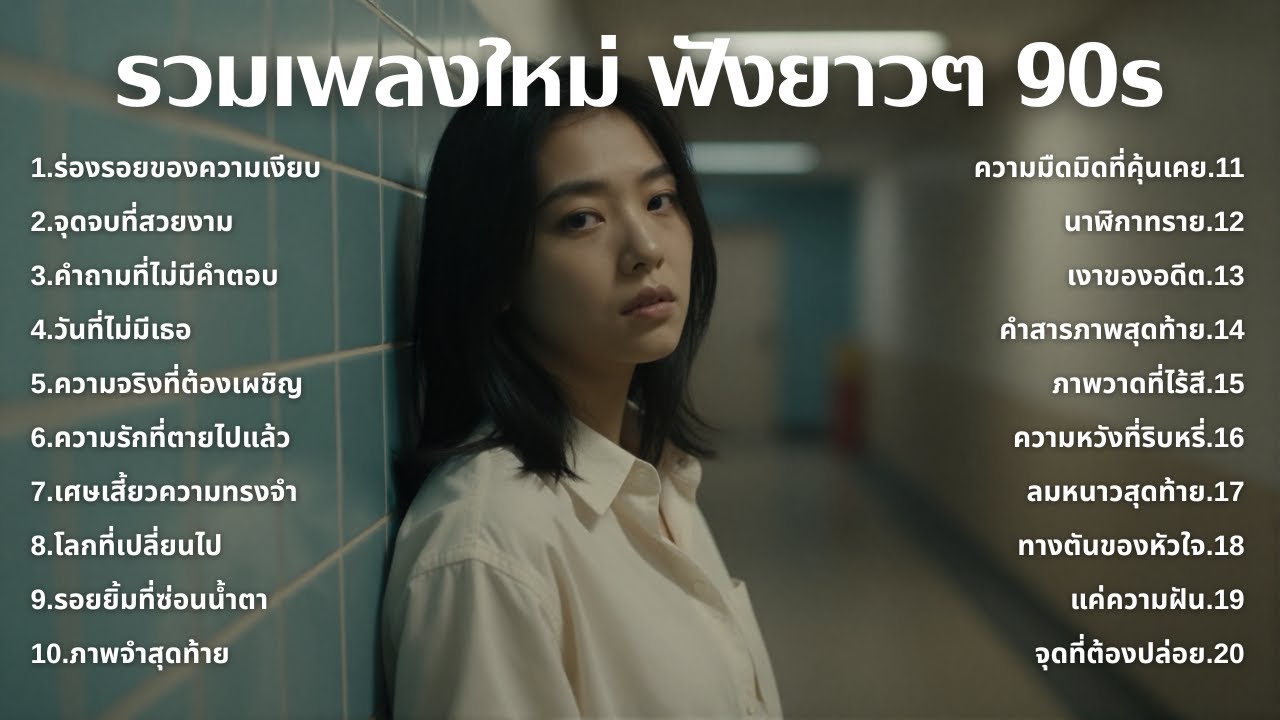 รวมเพลงเศร้า 90s ที่ยังเจ็บเหมือนเพิ่งเกิดขึ้นเมื่อวาน 💔 | ฟังยาวๆ | ชุด[212] | 90s [Official Music]
