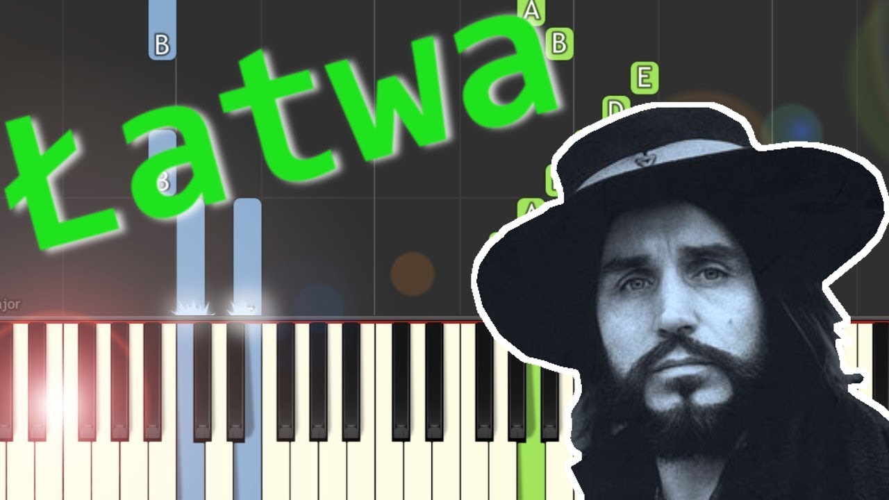 Sen O Warszawie Czeslaw Niemen Piano Tutorial Latwa Wersja Youtube