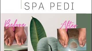 HOW TO DO A PEDICURE AT HOME/USING PRODUCTS FROM AMAZON/DIY PEDICURE