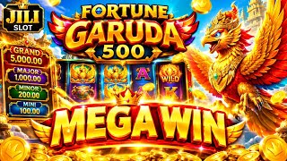 🔥 Fortune Garuda 500 | MEGA WIN Gameplay | JILI Slot #jili #trinding 
