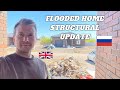 Is our home a write off  english russian family home flooded  structural assessment done